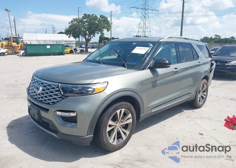 2020 Ford Explorer Platinum z USA, uszkodzony, nr VIN 1FM5K8HC1LGA48952